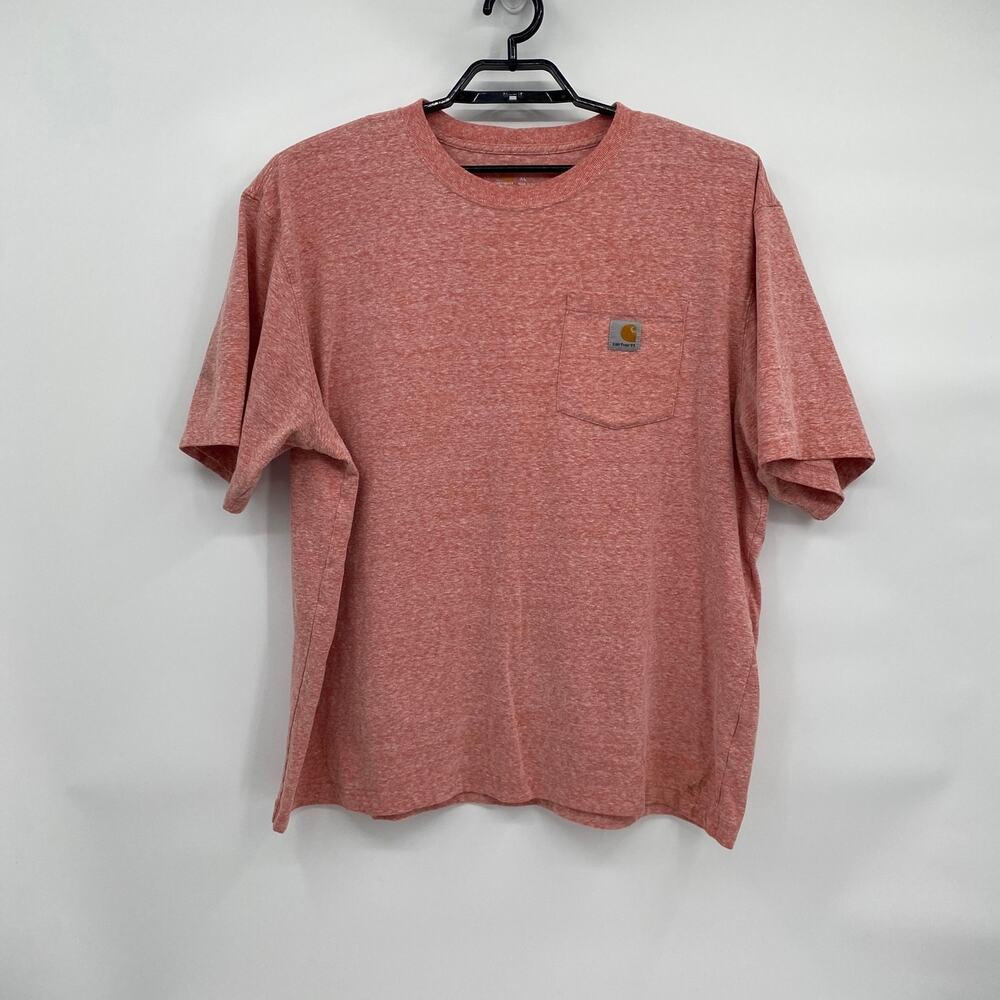 Carhartt Mens Pocket T Shirt XL Loose Fit Heavyweight Short Sleeve K87-015